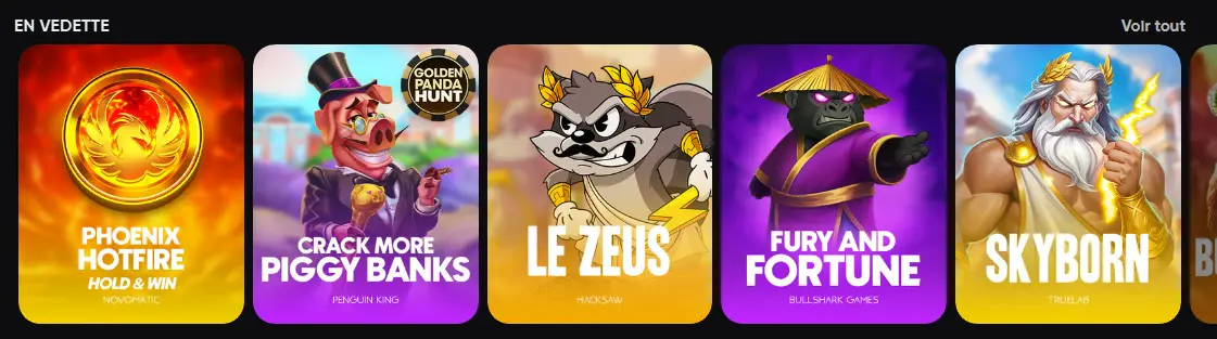 Sélection de machines à sous – thèmes variés, jackpots et nouvelles sorties